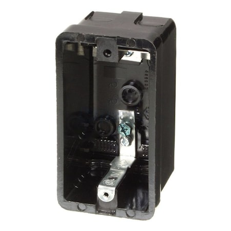 2 In. X 2 In. X 3 In. Rectangle Plastic Electrical Receptacle Box